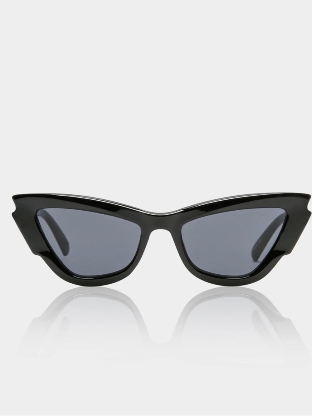 Le Specs Black Cat-Eye Sunglasses - Picture 3 of 8